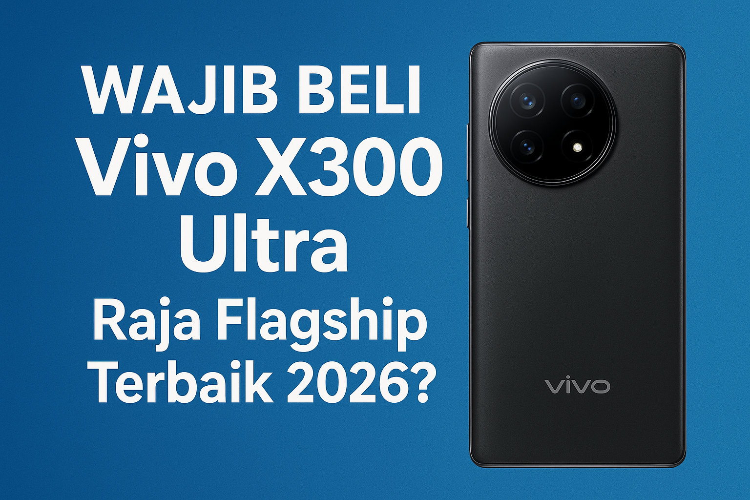 Wajib Beli Vivo X300 Ultra: Raja Flagship Terbaik 2026? Wajib Beli Vivo X300 Ultra: Raja Flagship Terbaik 2026?