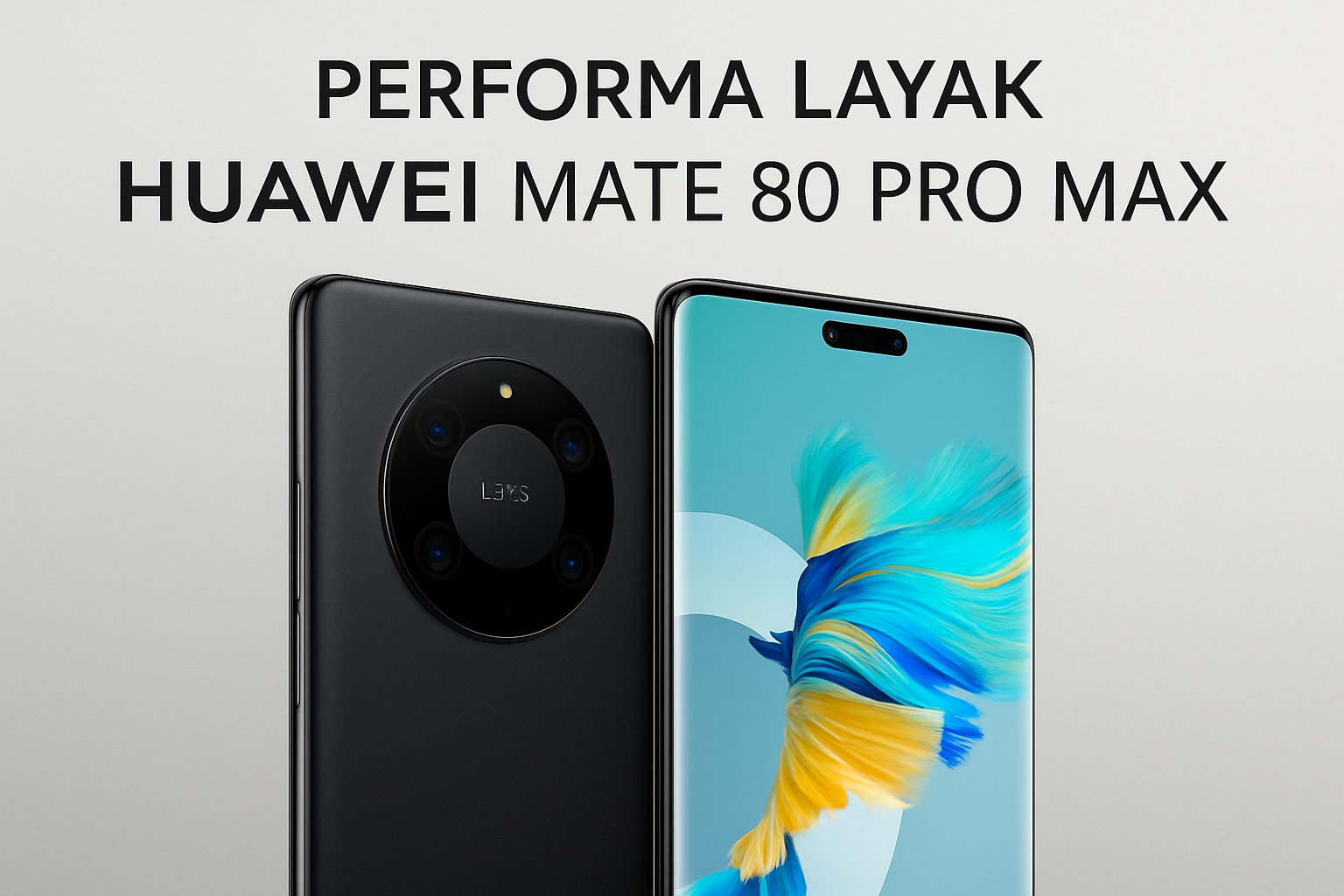 Performa Layak Huawei Mate 80 Pro Max