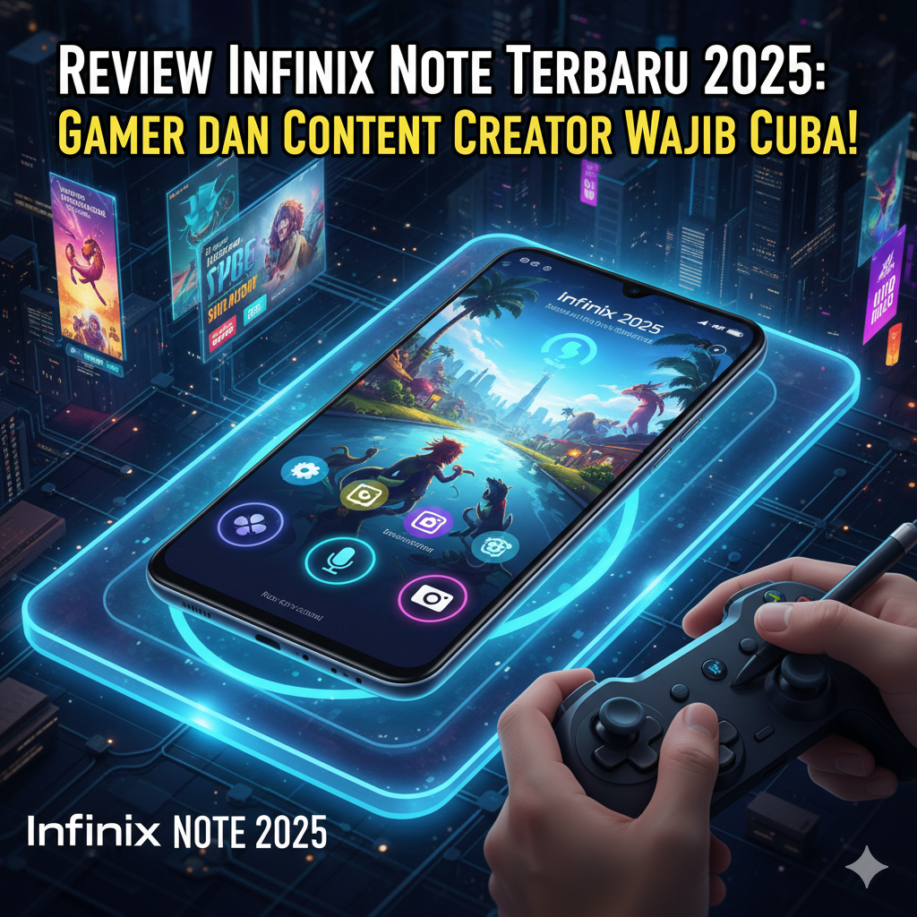 Review Infinix Note Terbaru 2025: Gamer dan Content Creator Wajib Cuba! Review Infinix Note Terbaru 2025: Gamer dan Content Creator Wajib Cuba!