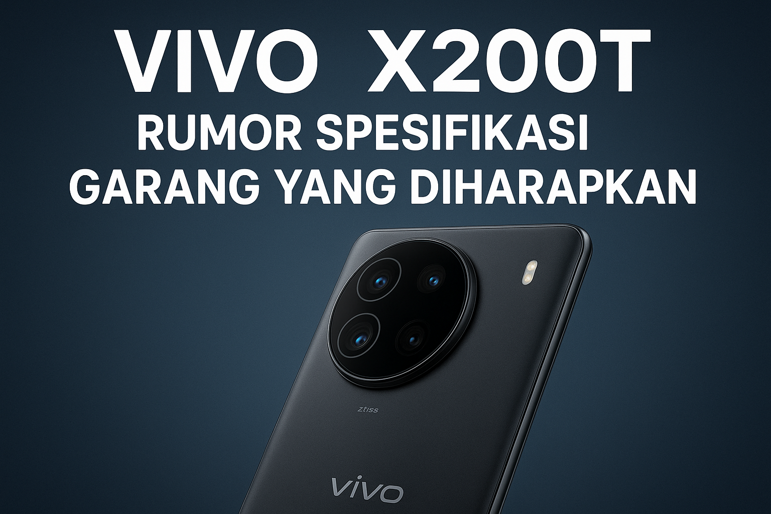 Vivo X200T: Rumor Spesifikasi Garang Yang Diharapkan