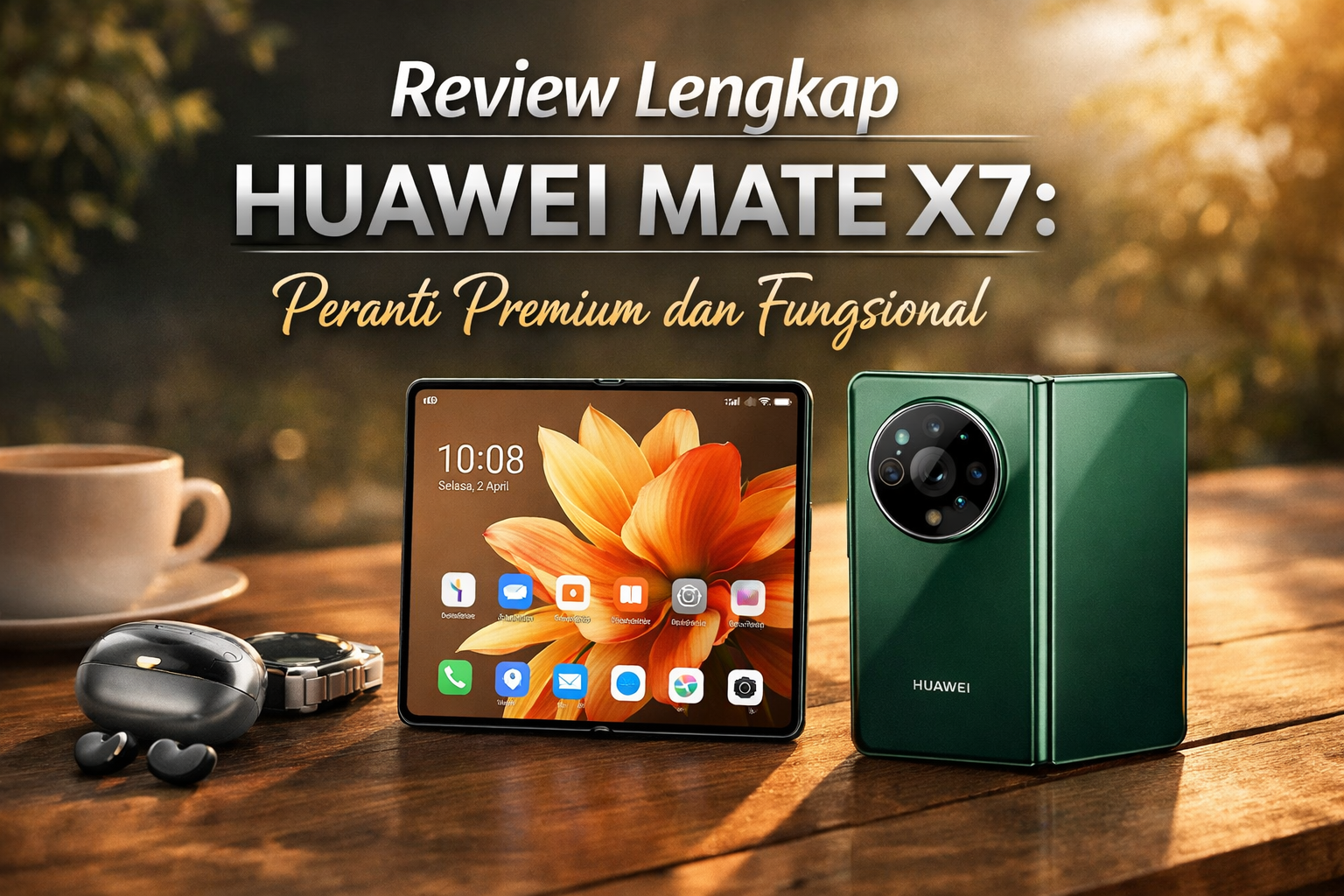 Review Lengkap Huawei Mate X7: Peranti Premium dan Fungsional