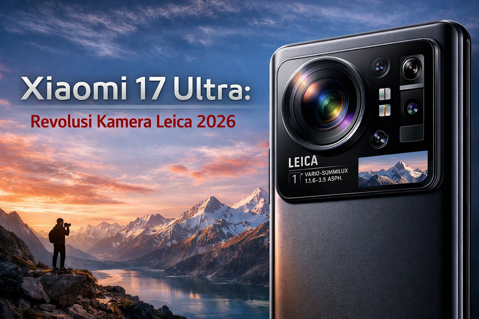 Xiaomi 17 Ultra: Revolusi Kamera Leica 2026