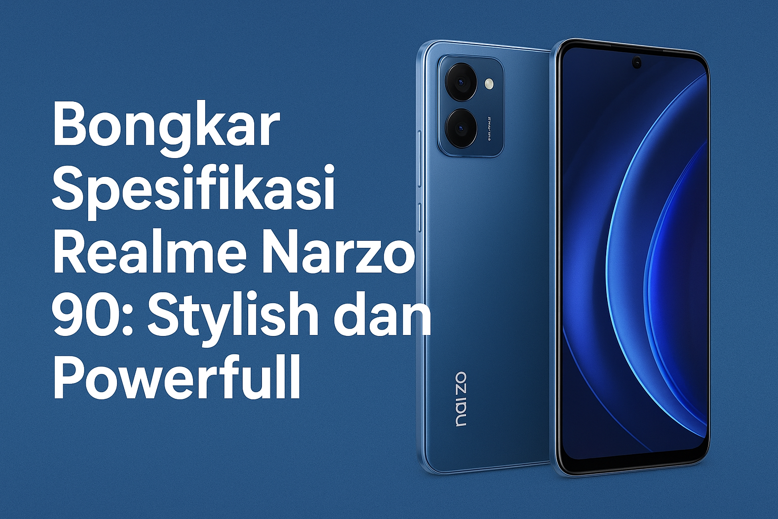 Bongkar Spesifikasi Realme Narzo 90: Stylish dan Powerfull