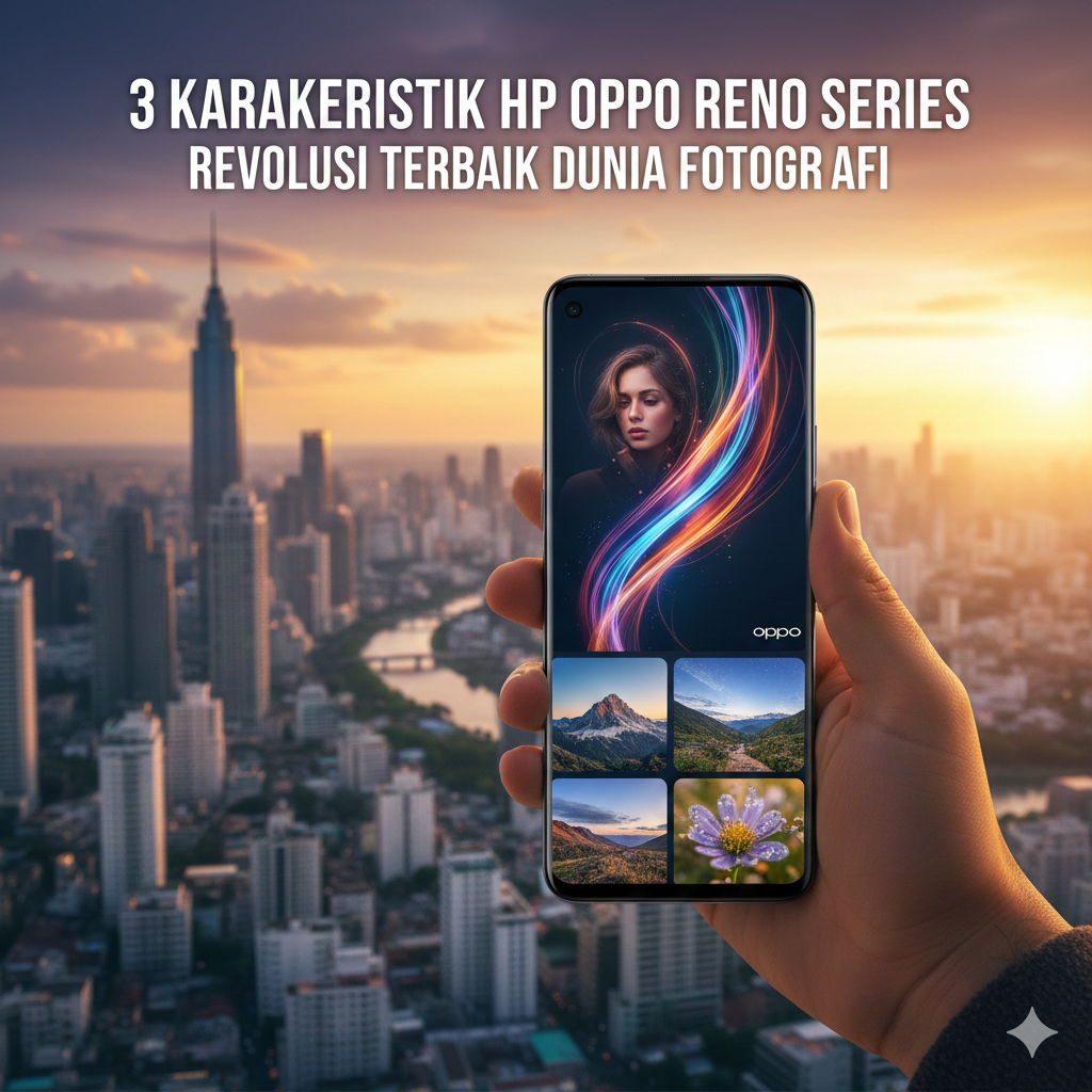 3 Karakteristik HP OPPO Reno Series: Revolusi Terbaik Dunia Fotografi