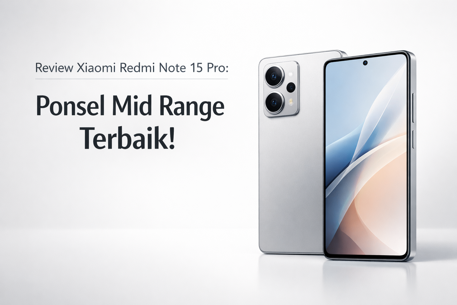 Review Xiaomi Redmi Note 15 Pro: Ponsel Mid Range Terbaik! Review Xiaomi Redmi Note 15 Pro: Ponsel Mid Range Terbaik!