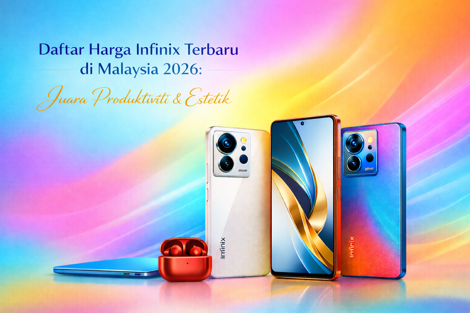 Daftar Harga Infinix Terbaru di Malaysia 2026: Juara Produktiviti & Estetik