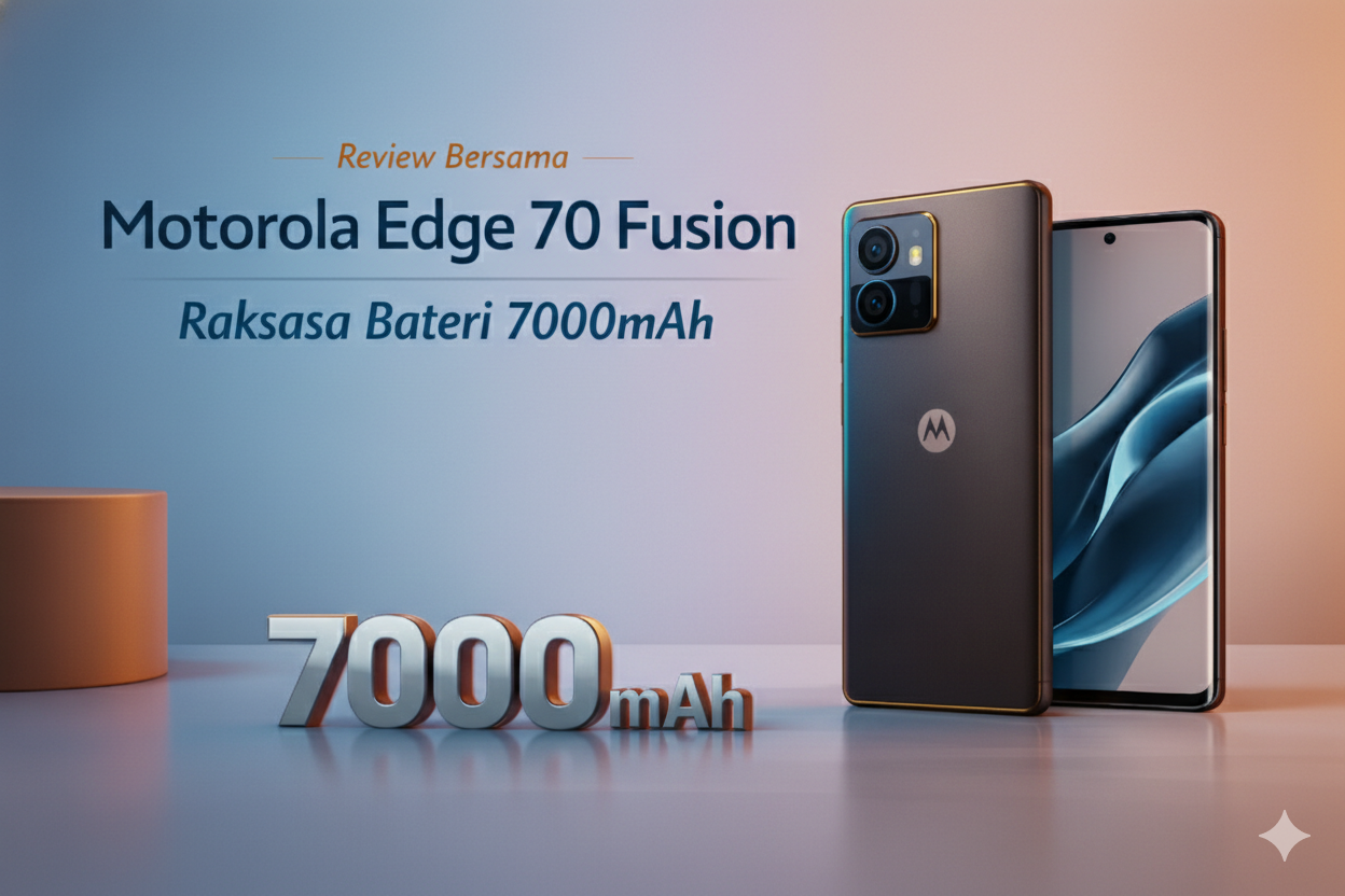 Review Bersama Motorola Edge 70 Fusion: Raksasa Bateri 7000mAh