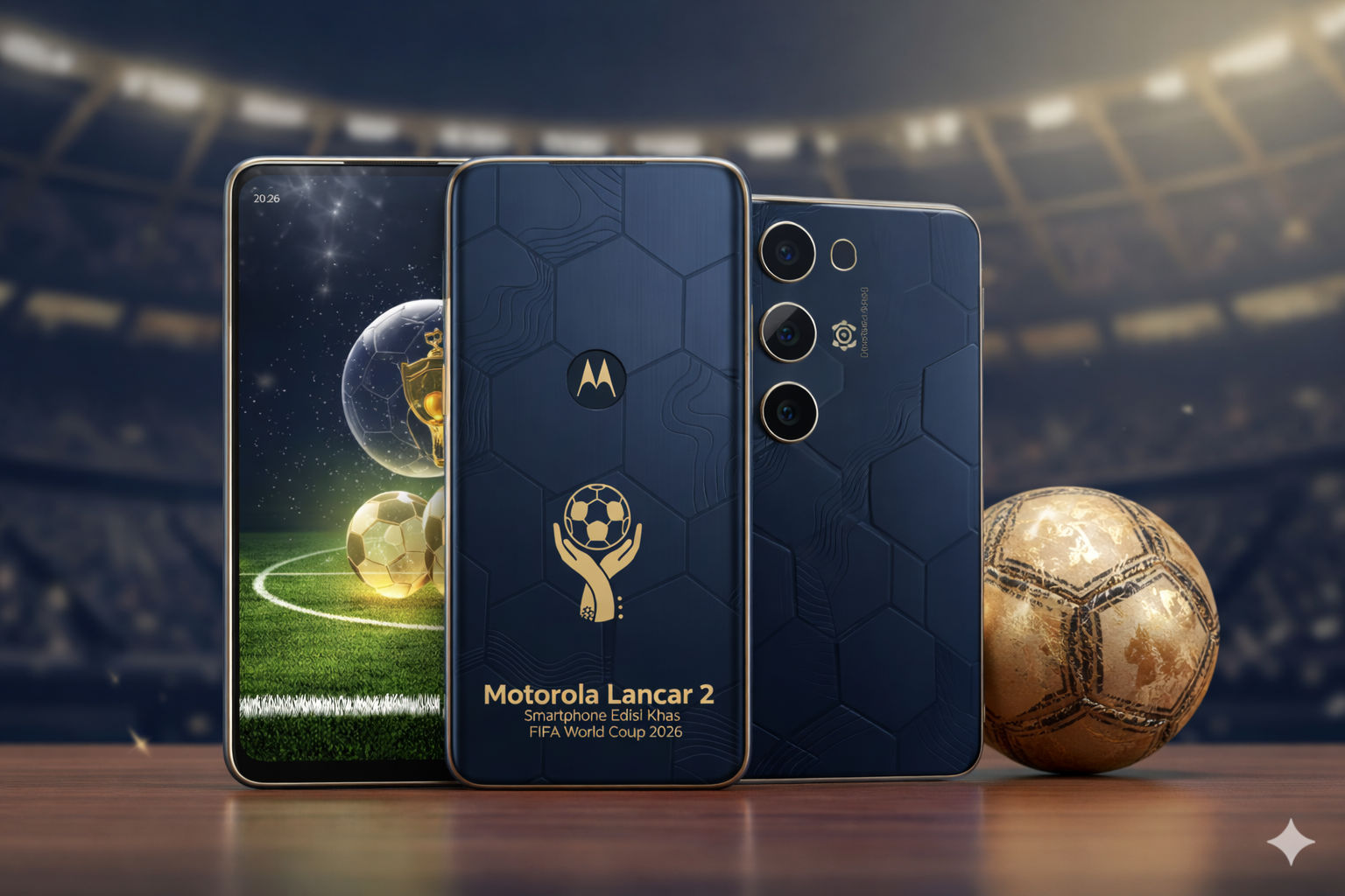 Motorola Lancar 2 Smartphone Edisi Khas FIFA World Cup 2026