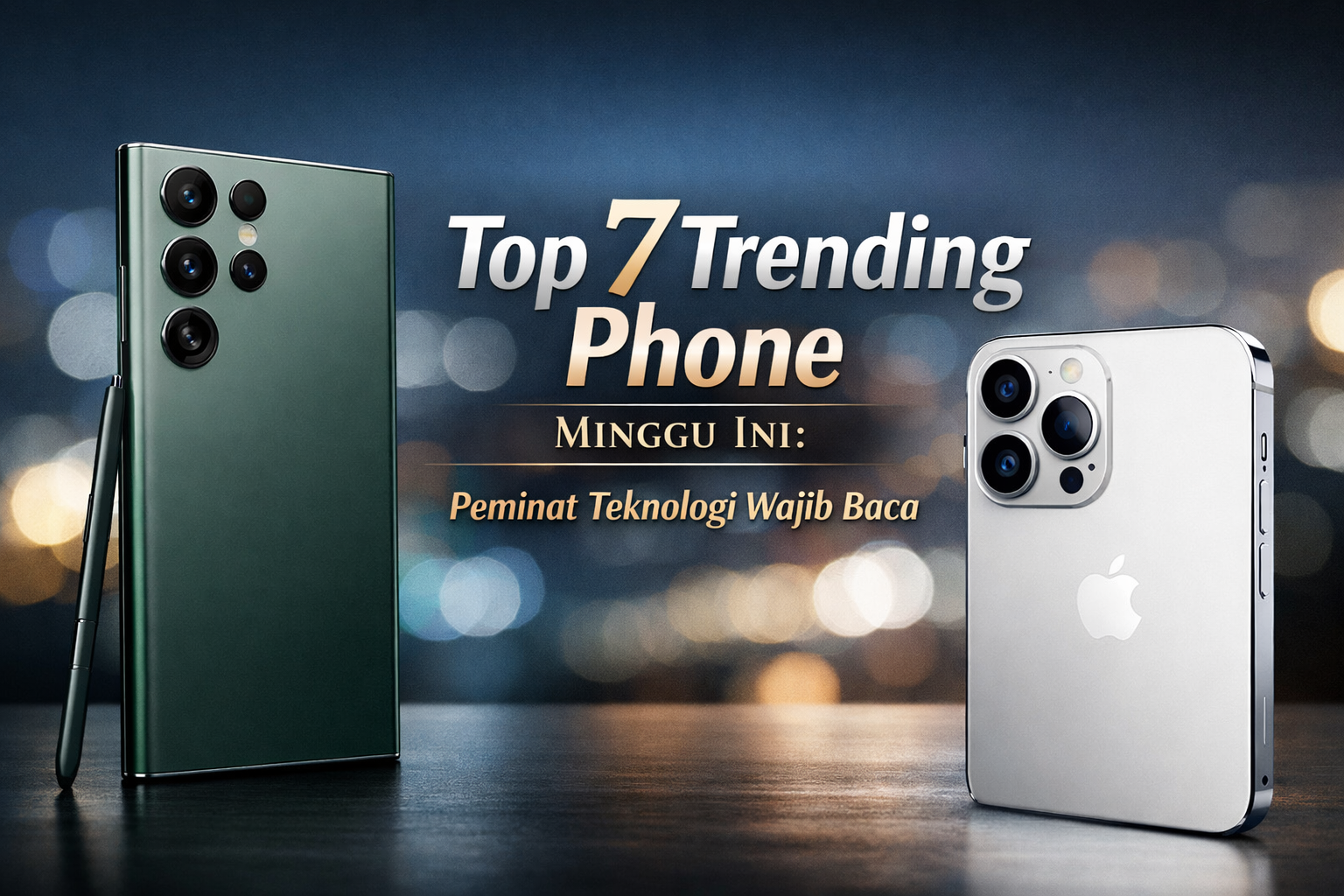 Top 7 Trending Phone Minggu Ini: Peminat Teknologi Wajib Baca
