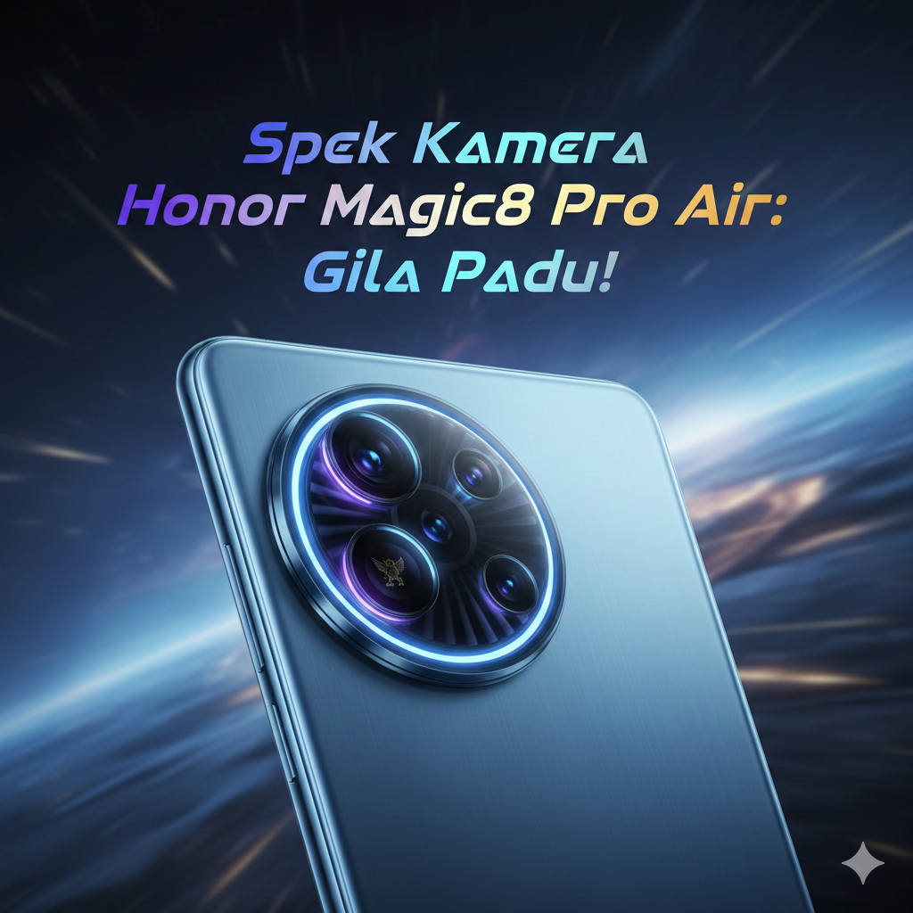 Spek Kamera Honor Magic8 Pro Air: Gila Padu! Spek Kamera Honor Magic8 Pro Air: Gila Padu!