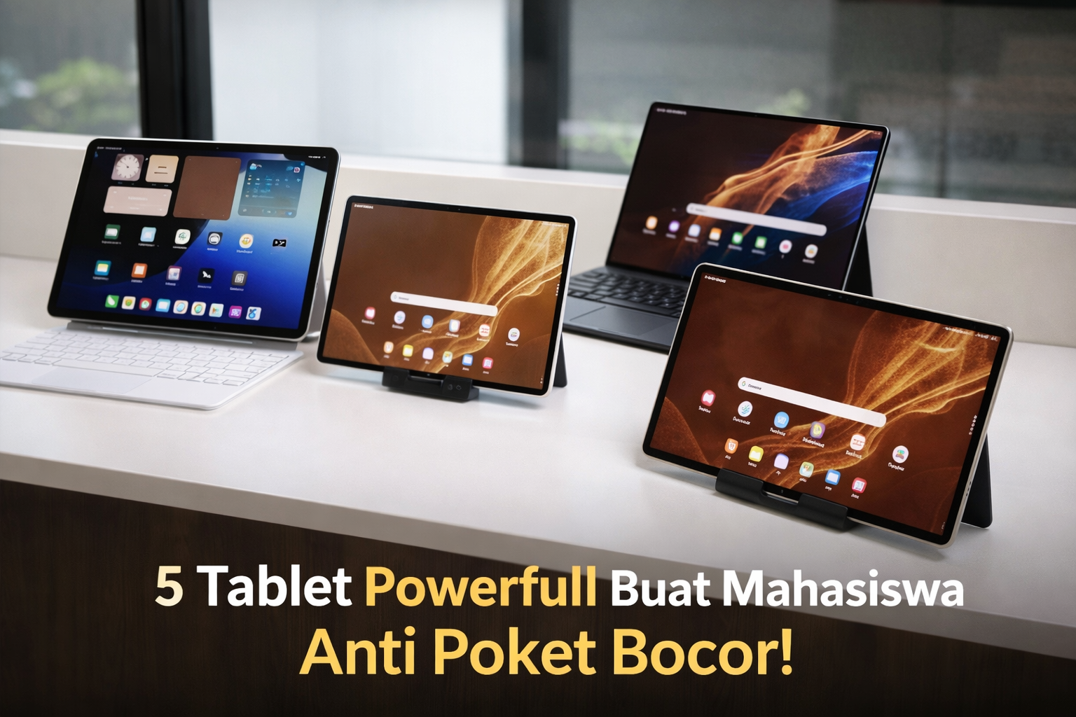 5 Tablet Powerfull Buat Mahasiswa Anti Poket Bocor!