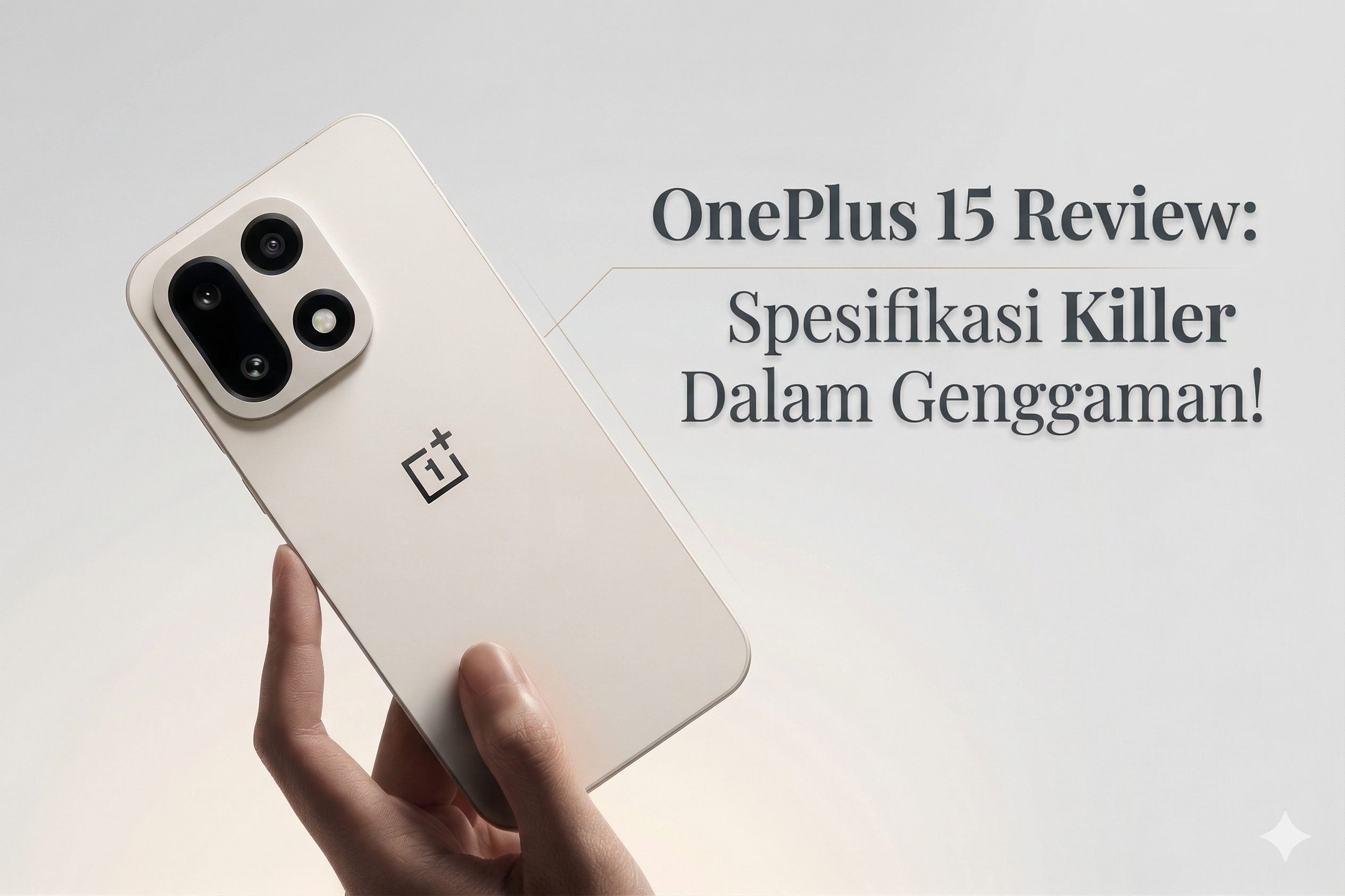 OnePlus 15 Review: Spesifikasi Killer Dalam Genggaman!