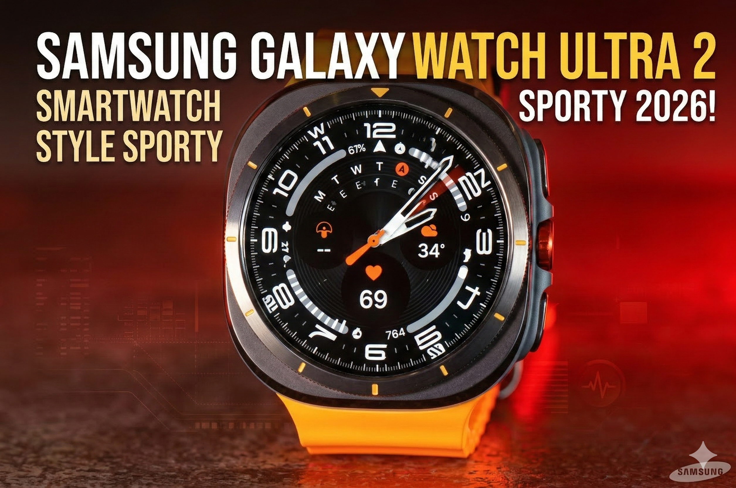 Samsung Galaxy Watch Ultra 2: Smartwatch Style Sporty 2026!
