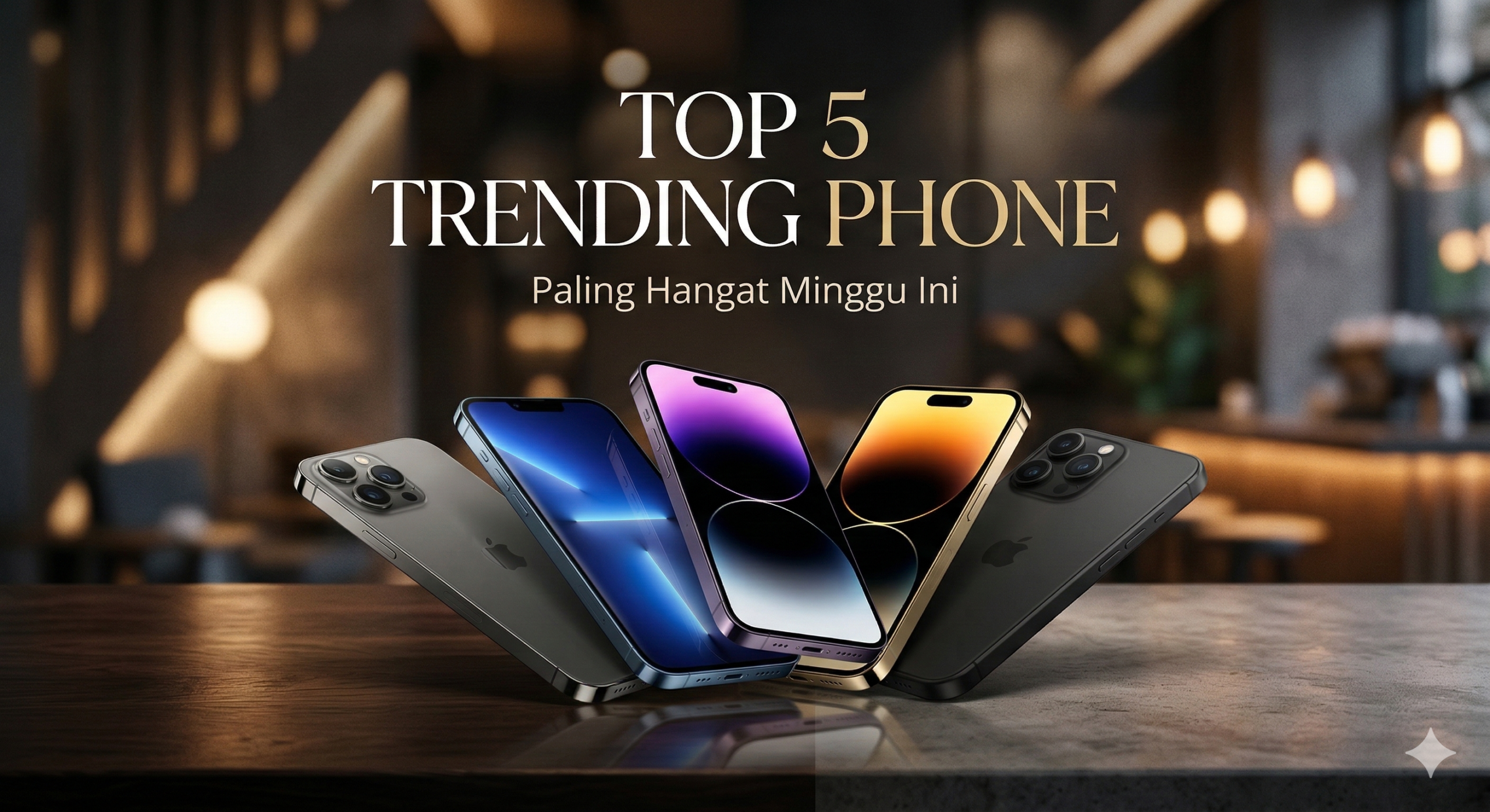 Top 5 Trending Phone Paling Hangat Minggu Ini