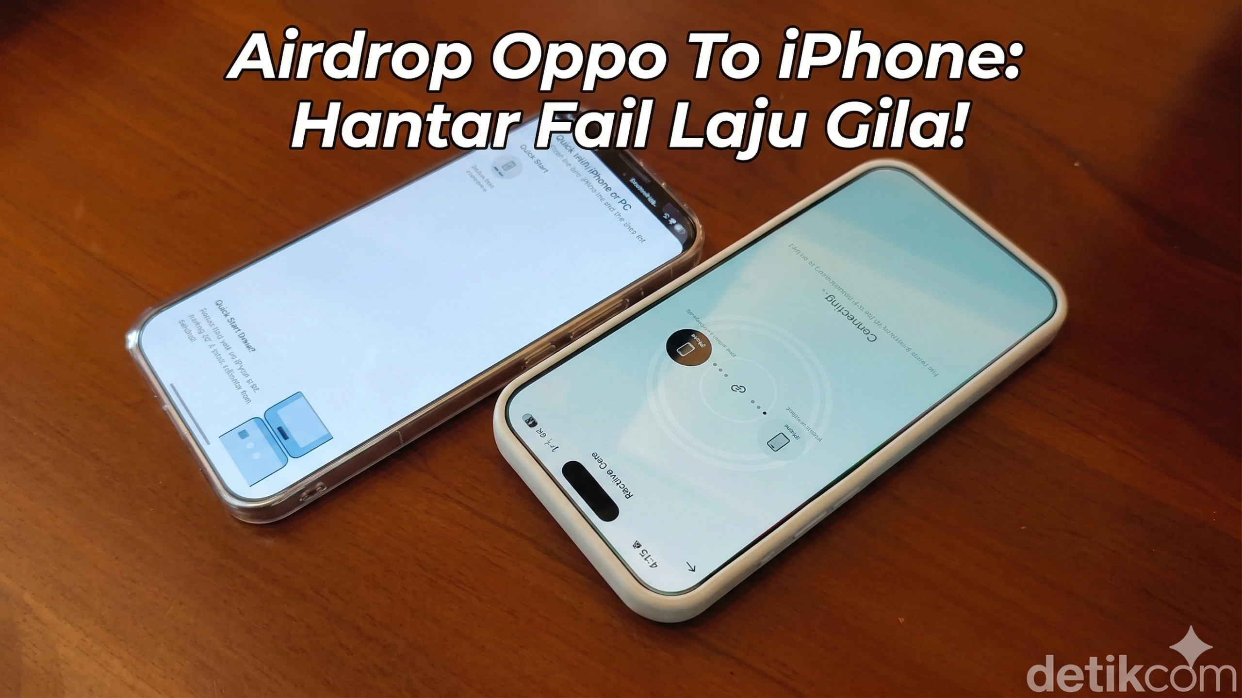 Airdrop Oppo To iPhone: Hantar Fail Laju Gila!