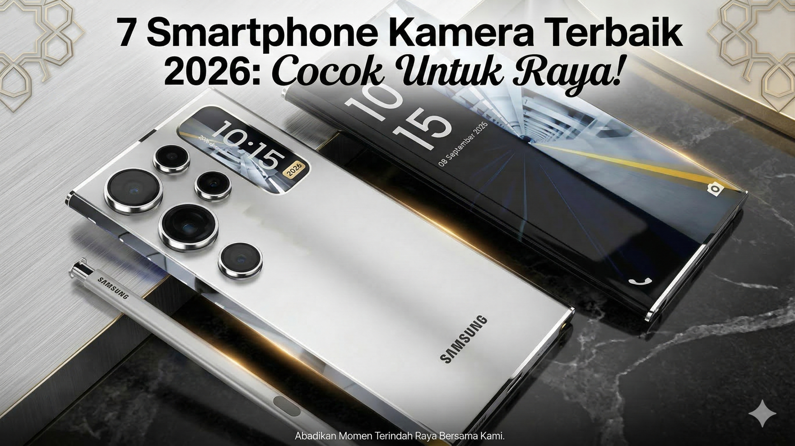 7 Smartphone Kamera Terbaik 2026: Cocok Untuk Raya!