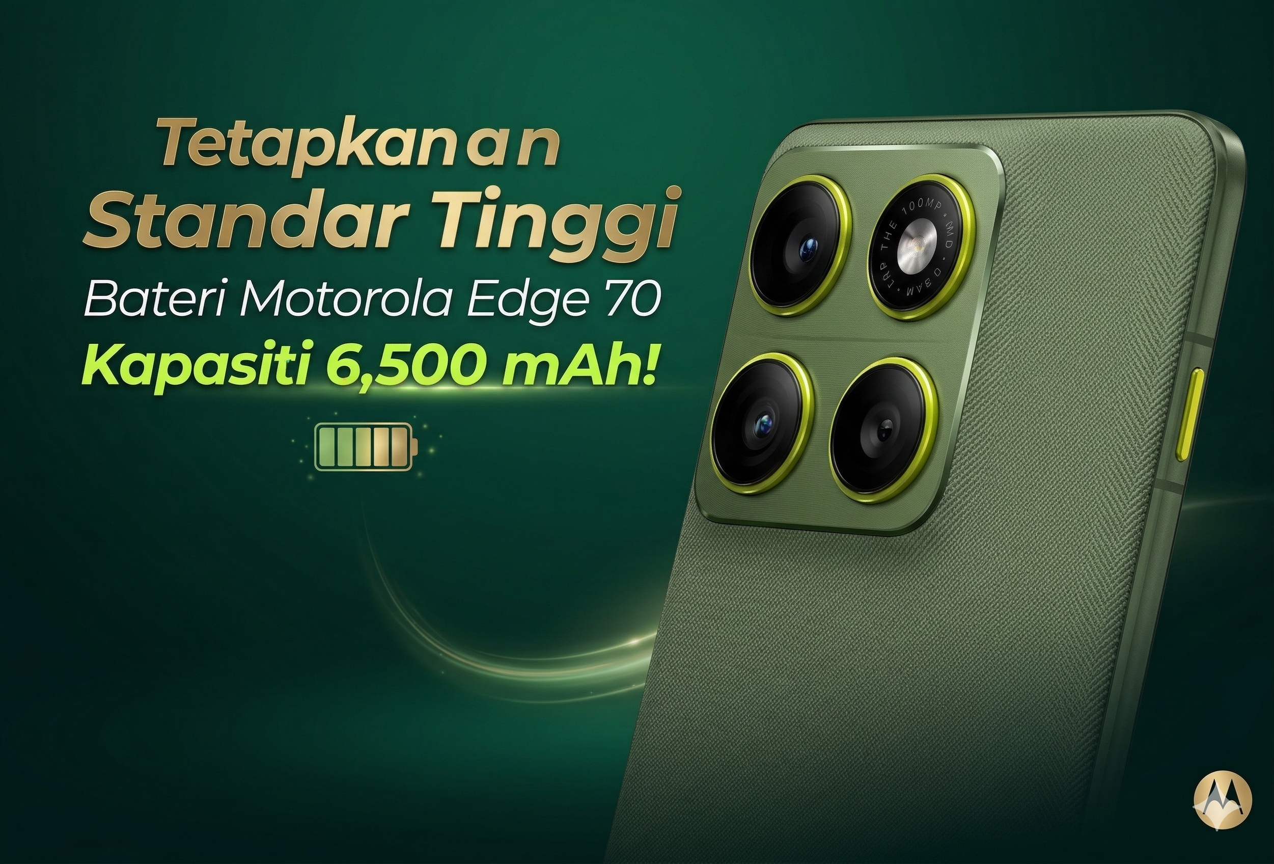 Tetapkan Standar Tinggi, Bateri Motorola Edge 70 Kapasiti 6,500 mAh!
