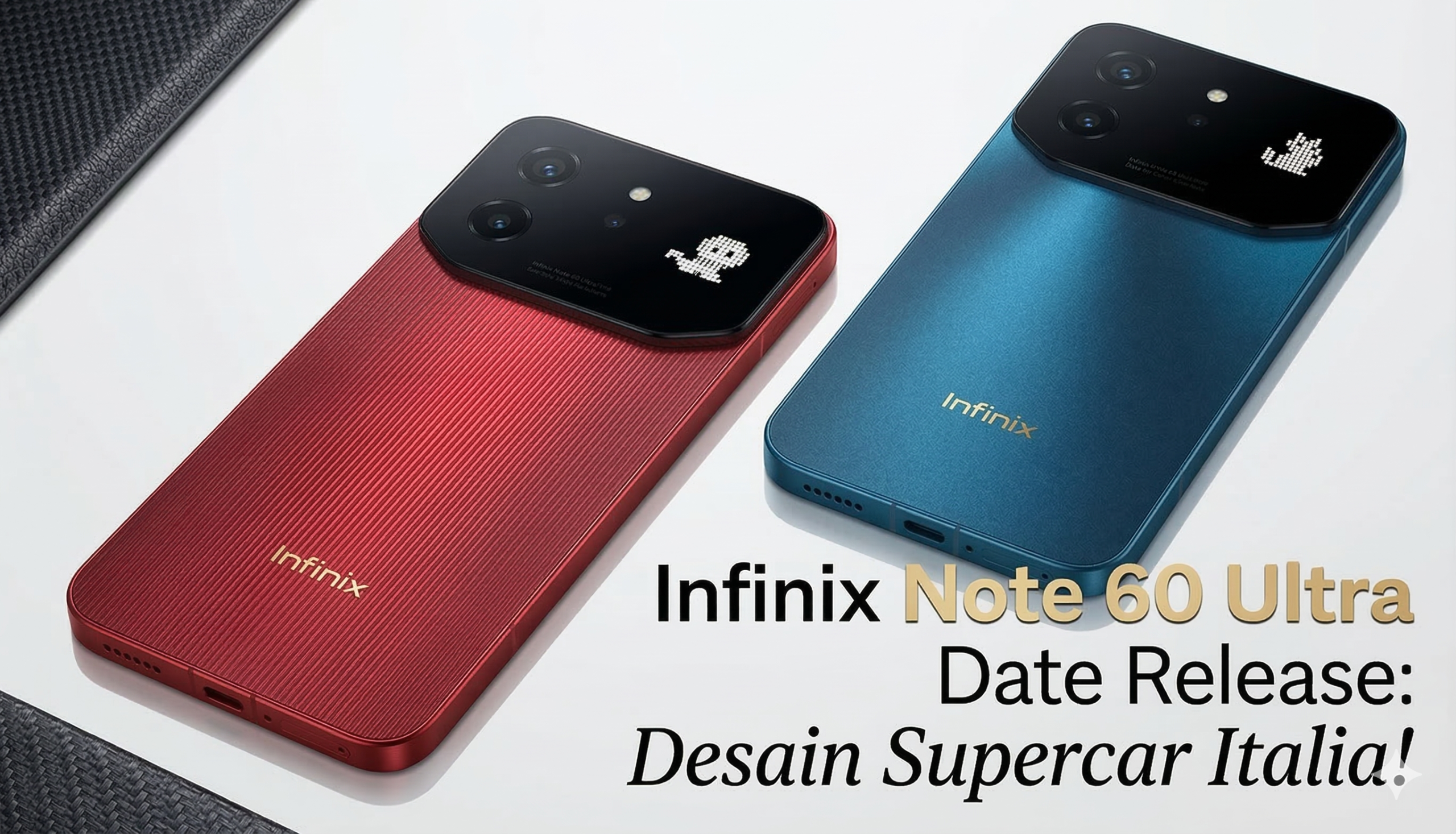 Infinix Note 60 Ultra Date Release: Desain Supercar Italia!