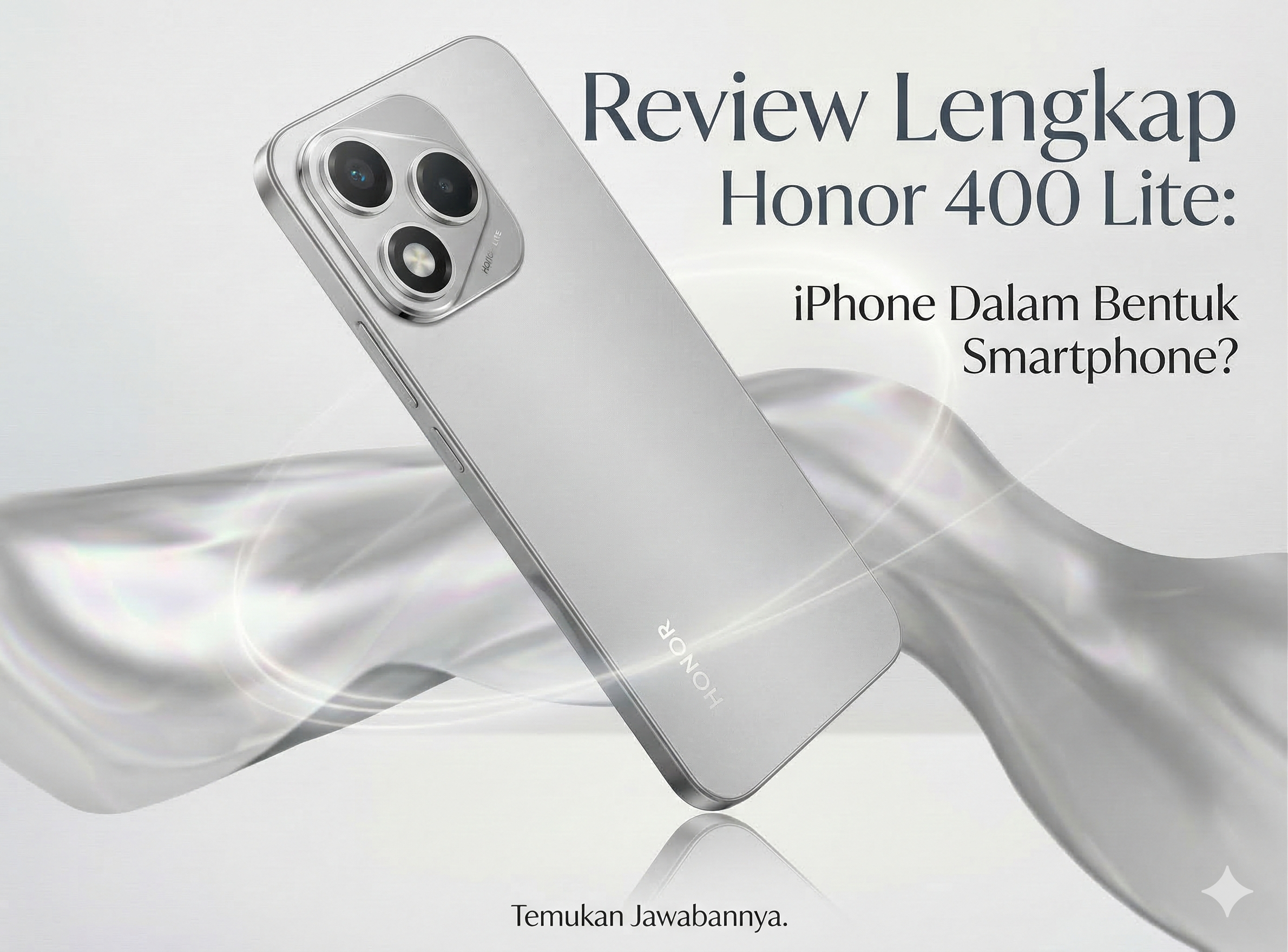 Review Lengkap Honor 400 Lite: iPhone Dalam Bentuk Smartphone?