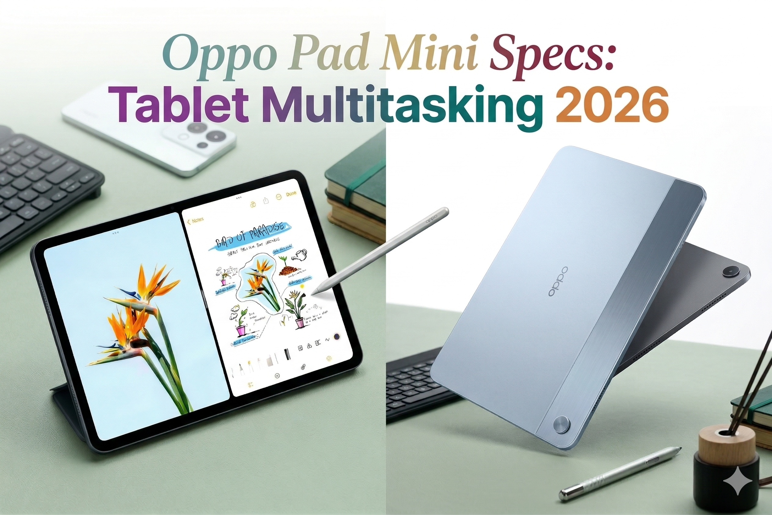 Oppo Pad Mini Specs: Tablet Multitasking 2026