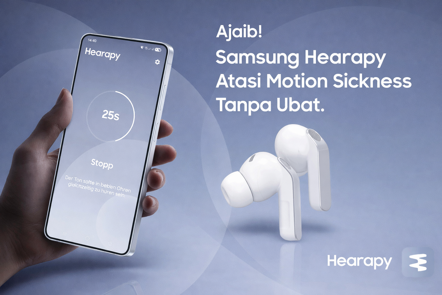 Ajaib! Samsung Hearapy Atasi Motion Sickness Tanpa Ubat