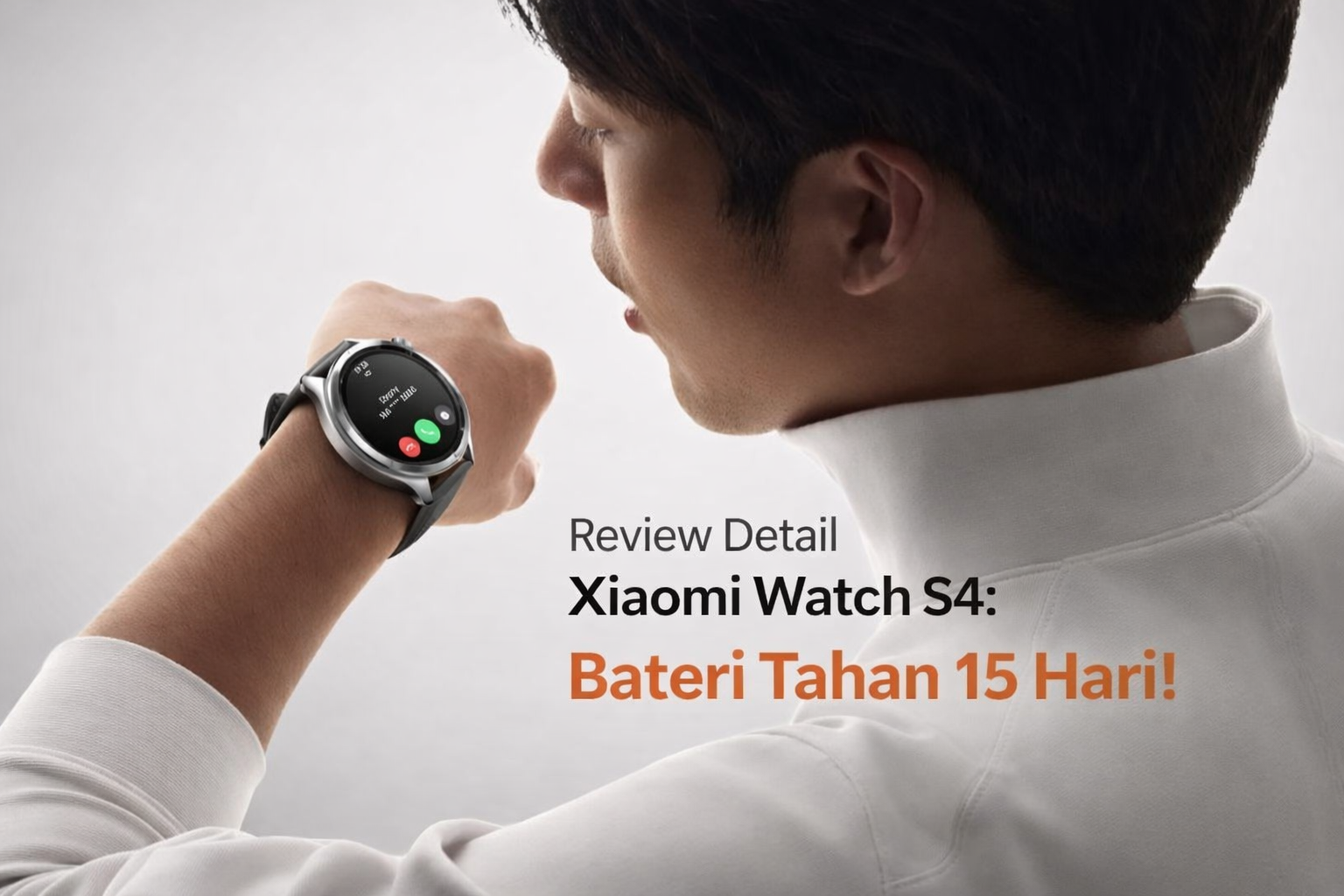 Review Detail Xiaomi Watch S4: Bateri Tahan 15 Hari!