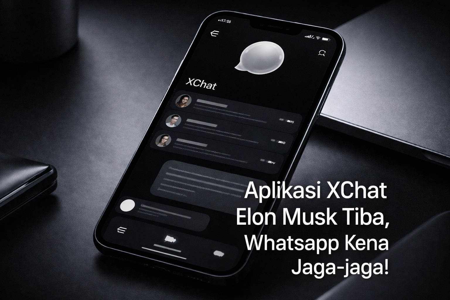 Aplikasi XChat Elon Musk Tiba, Whatsapp Kena Jaga-jaga!
