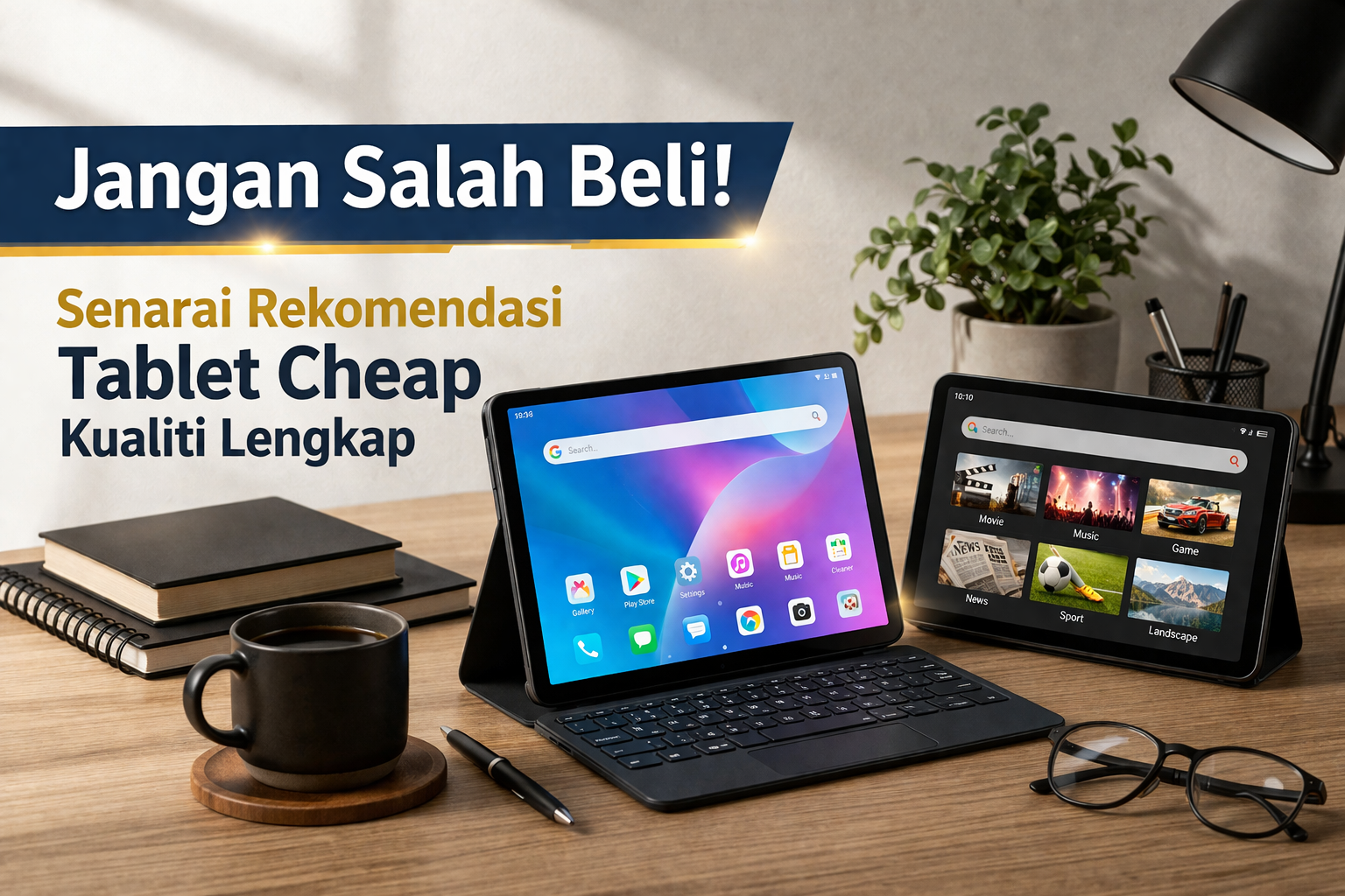 Jangan Salah Beli! Senarai Rekomendasi Tablet Cheap Kualiti Lengkap