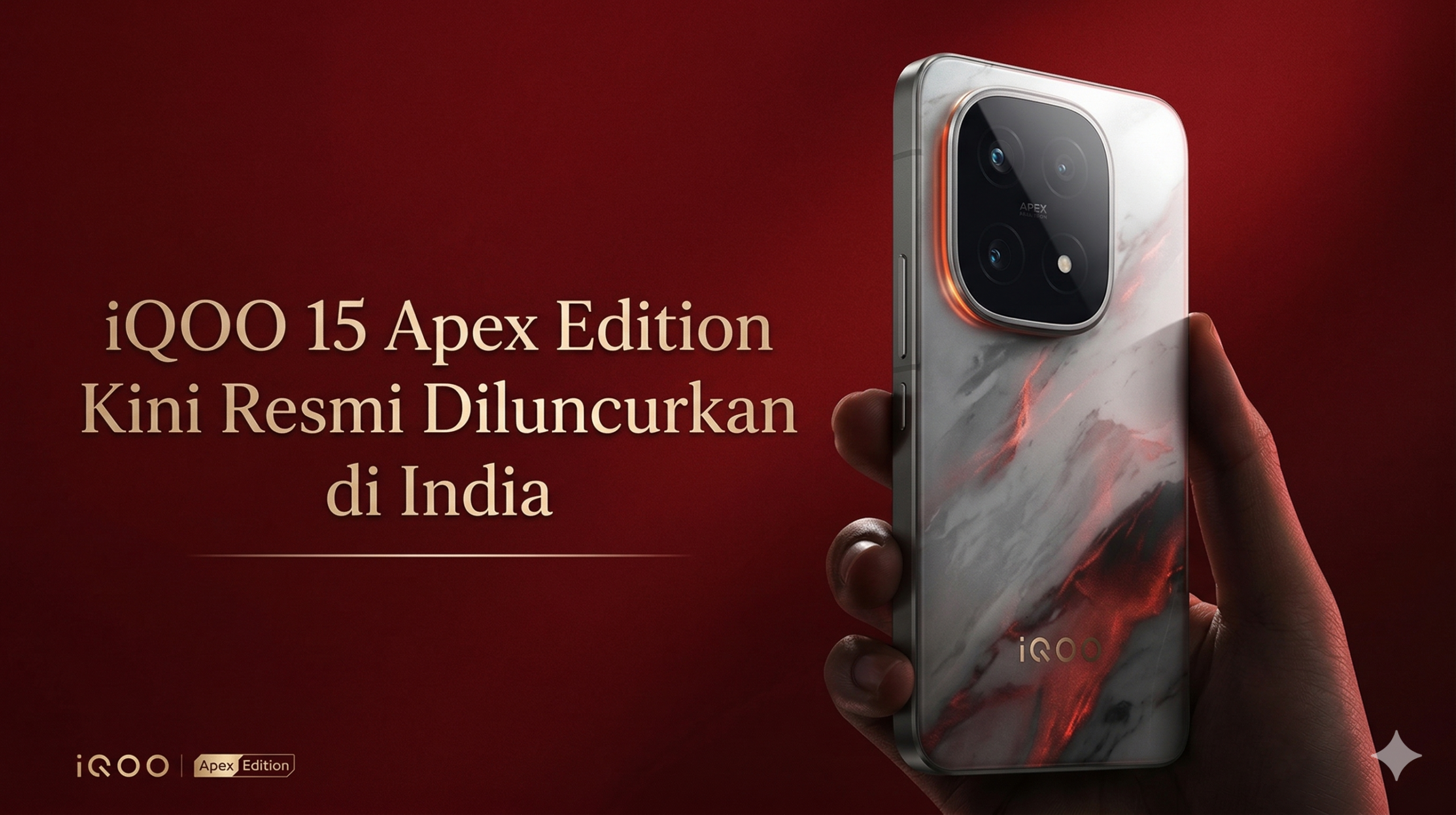 iQOO 15 Apex Edition Kini Resmi Diluncurkan di India