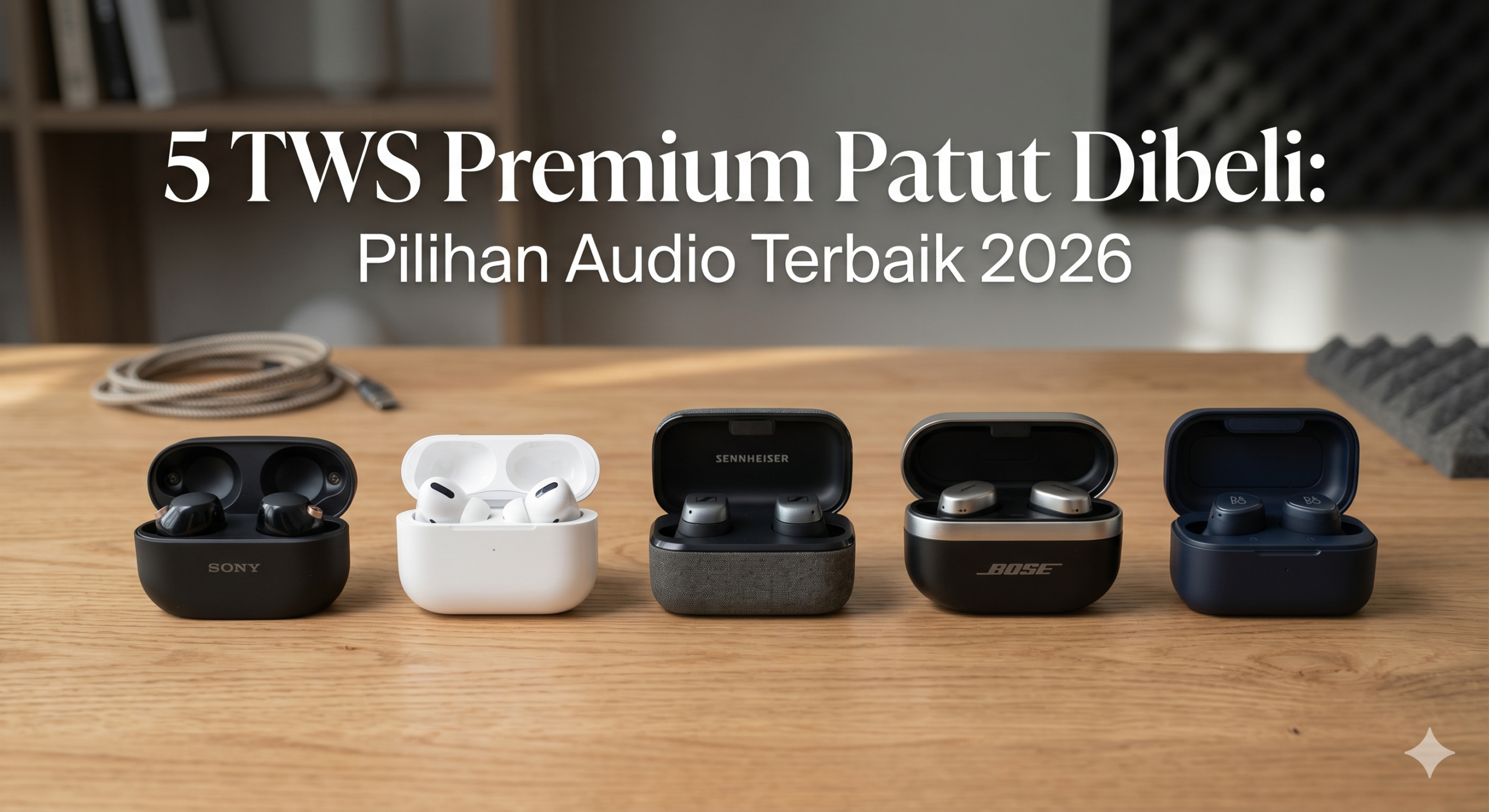 5 TWS Premium Patut Dibeli: Pilihan Audio Terbaik 2026
