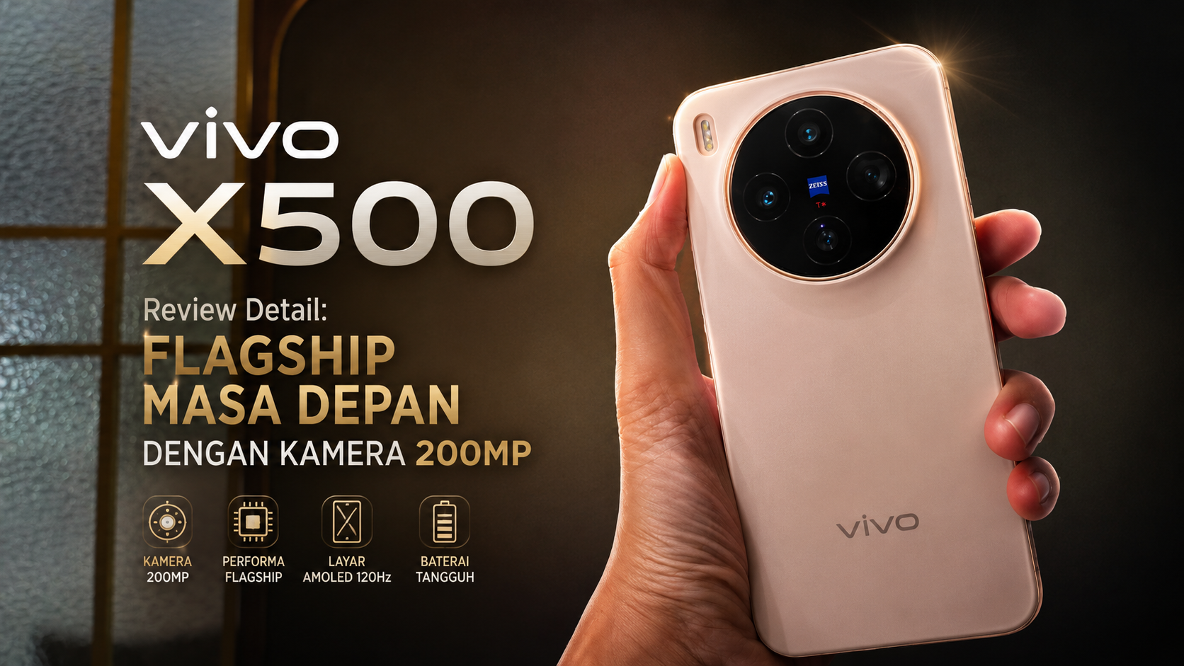 Vivo X500 Review Detail: Flagship Masa Depan dengan Kamera 200MP