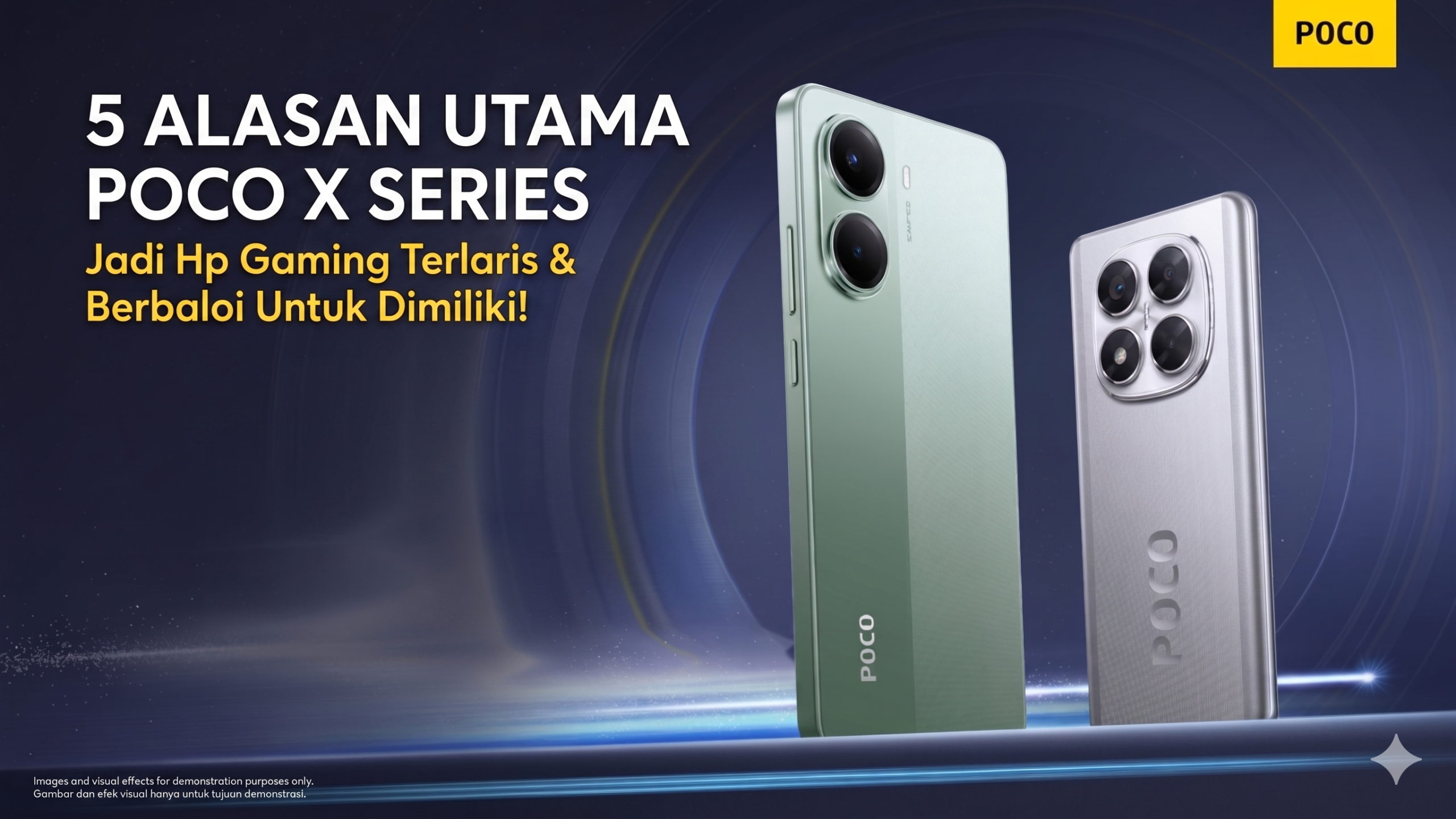 5 Alasan Utama POCO X Series Jadi Hp Gaming Terlaris & Berbaloi Untuk Dimiliki!
