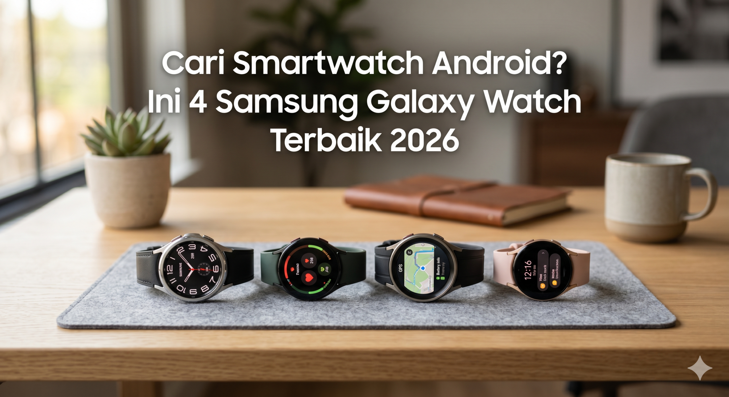 Cari Smartwatch Android? Ini 4 Samsung Galaxy Watch Terbaik 2026