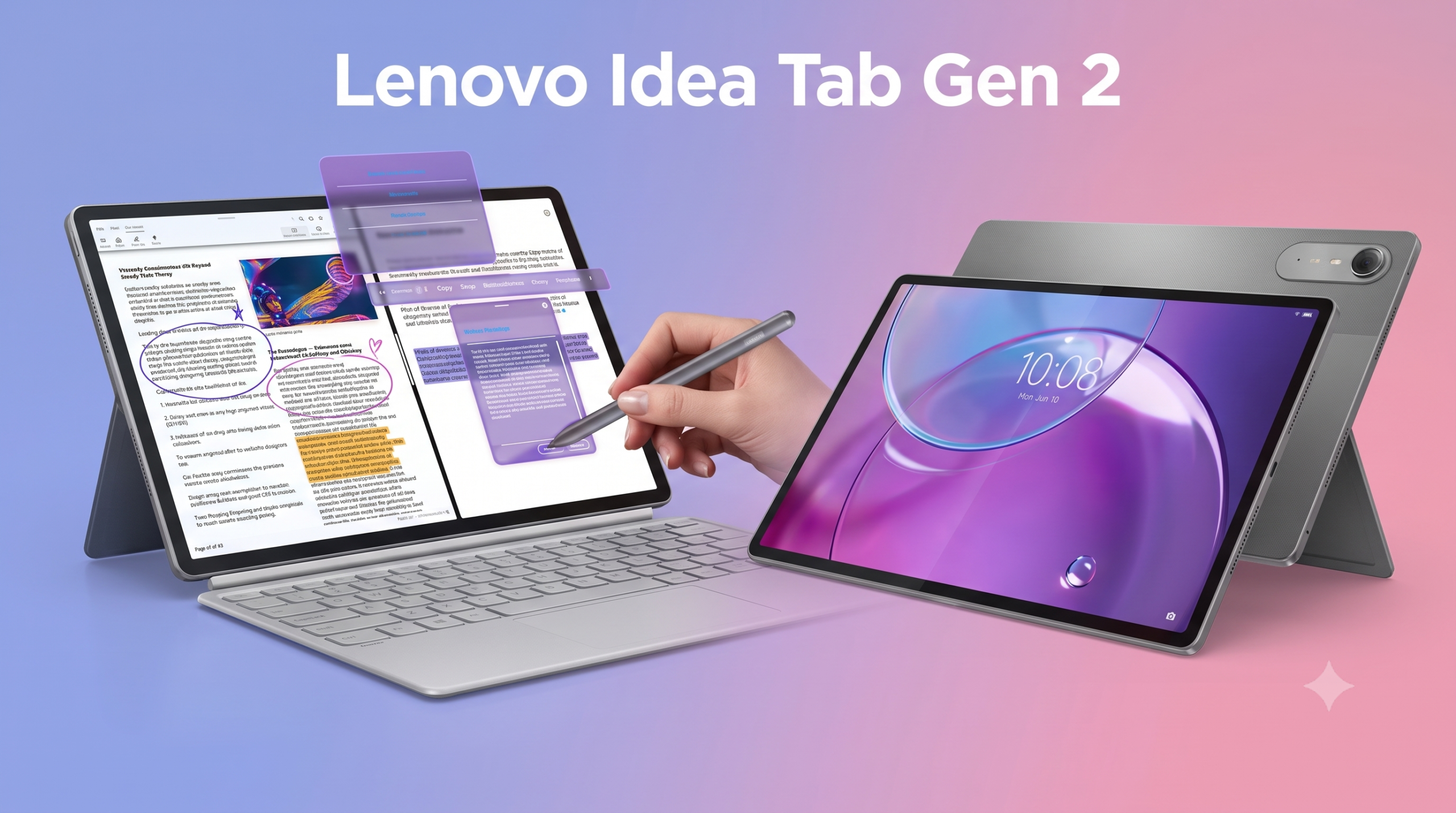 Review Lenovo Idea Tab Gen 2: Tablet AI 13 Inci Powerful dan Multifungsi!